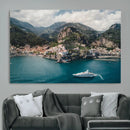 Amalfi Coast Wall Art – Framed Italian Seaside Canvas by MyGreatCanvas | Canvas Wall Art Prints | Photo Prints & Wall Decor