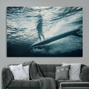 Underwater Surf Wall Art – Framed Ocean Wave Canvas Artwork, by MyGreatCanvas | Canvas Wall Art Prints | Photo Prints & Wall Decor