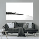 Black White Beach Wall Art Canvas Print – Framed Palm Trees by MyGreatCanvas | Canvas Wall Art Prints | Photo Prints & Wall Decor