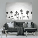 Monochrome Palms Wall Art Canvas Print – Framed Minimalist by MyGreatCanvas | Canvas Wall Art Prints | Photo Prints & Wall Decor