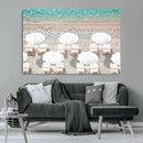 Calm Beach Wall Art – Framed Turquoise Water Canvas Artwork, by MyGreatCanvas | Canvas Wall Art Prints | Photo Prints & Wall Decor