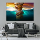 Faith Wall Decor Canvas Print – Framed Christian Art Picture by MyGreatCanvas | Canvas Wall Art Prints | Photo Prints & Wall Decor