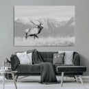 Elk Photography Wall Art Canvas Print, Framed Mountain by MyGreatCanvas | Canvas Wall Art Prints | Photo Prints & Wall Decor