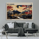 Modern Japanese Wall Art Canvas Print – Framed Abstract by MyGreatCanvas | Canvas Wall Art Prints | Photo Prints & Wall Decor