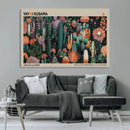 Yayoi Kusama Art Print Canvas – Abstract Mount Fuji Japanese