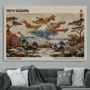 Yayoi Kusama Wall Art Canvas Print – Framed Modern Japanese