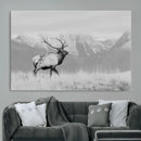 Elk Wildlife Wall Art Canvas Print – Framed Mountain Elk Art by MyGreatCanvas | Canvas Wall Art Prints | Photo Prints & Wall Decor