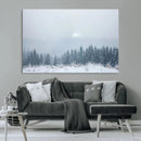 Winter Forest Wall Art Canvas Print – Framed Snowy Landscape by MyGreatCanvas | Canvas Wall Art Prints | Photo Prints & Wall Decor