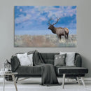 Elk Wall Decor Canvas Print – Framed Rustic Wildlife Art by MyGreatCanvas | Canvas Wall Art Prints | Photo Prints & Wall Decor
