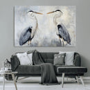Heron Wall Art Wall Art Canvas Print, Framed Bird Canvas by MyGreatCanvas | Canvas Wall Art Prints | Photo Prints & Wall Decor
