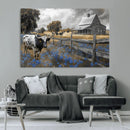Longhorn Wall Art Canvas Print – Framed Texas Canvas Picture by MyGreatCanvas | Canvas Wall Art Prints | Photo Prints & Wall Decor