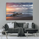 Ocean Sunset Wall Art Canvas Print – Framed Serene Coastal by MyGreatCanvas | Canvas Wall Art Prints | Photo Prints & Wall Decor