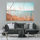 Golden Beach Grass Wall Art Canvas Print – Ocean Breeze Soft by MyGreatCanvas | Canvas Wall Art Prints | Photo Prints & Wall Decor