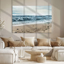 Ocean Wall Art Canvas Print – Moody Coastal Seascape Scene