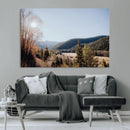 Tropical Palm Trees Wall Art Canvas Print – Framed Sunset by MyGreatCanvas | Canvas Wall Art Prints | Photo Prints & Wall Decor