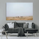 Foggy Plains Wall Art Canvas Print – Framed Horseback Riders by MyGreatCanvas | Canvas Wall Art Prints | Photo Prints & Wall Decor