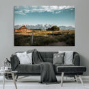 Rustic Farmhouse Wall Art Canvas Print – Framed Mountain by MyGreatCanvas | Canvas Wall Art Prints | Photo Prints & Wall Decor