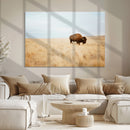Buffalo Wall Art Canvas Print – Framed Western Wildlife