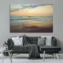 Sunset Seascape Wall Art Canvas Print – Framed Pastel Ocean by MyGreatCanvas | Canvas Wall Art Prints | Photo Prints & Wall Decor