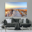 Ocean Sunset Wall Art Canvas Print – Nautical Beach