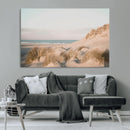 Beach Landscape Wall Art Canvas Print – Framed Sand Dune