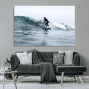 Surfer on Wave Wall Art Canvas Print – Framed Ocean by MyGreatCanvas | Canvas Wall Art Prints | Photo Prints & Wall Decor