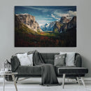 Yosemite National Park Wall Art Canvas Print – Framed