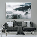 Foggy Forest Landscape Wall Art Canvas Print – Misty by MyGreatCanvas | Canvas Wall Art Prints | Photo Prints & Wall Decor