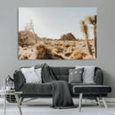 Joshua Tree Desert Landscape Canvas Wall Art – Barren by MyGreatCanvas | Canvas Wall Art Prints | Photo Prints & Wall Decor