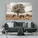Texas Longhorn Cattle Wall Art, Rustic Western Ranch Canvas by MyGreatCanvas | Canvas Wall Art Prints | Photo Prints & Wall Decor