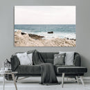 Coastal Ocean View Wall Art Canvas Print – Serene Rocky by MyGreatCanvas | Canvas Wall Art Prints | Photo Prints & Wall Decor