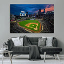 Target Field Wall Art Canvas Print – Baseball Stadium Scene, by MyGreatCanvas | Canvas Wall Art Prints | Photo Prints & Wall Decor