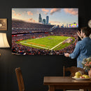 Chicago Bears Soldiers Field Wall Art Canvas Print – Framed