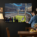 Chicago Dome Stadium Wall Art Canvas Print – Framed Modern
