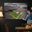 Chicago Bears Soldiers Field Wall Art Canvas Print – Framed