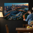 Chicago Bears Soldiers Field Wall Art Canvas Print – Framed