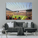 Cleveland Browns Stadium Wall Art Canvas Print – Framed NFL