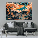 Japanese Landscape Wall Art Canvas Print – Mount Fuji by MyGreatCanvas | Canvas Wall Art Prints | Photo Prints & Wall Decor