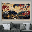 Yayoi Kusama Japanese Inspired Canvas Print – Mt. Fuji by MyGreatCanvas | Canvas Wall Art Prints | Photo Prints & Wall Decor