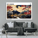 Yayoi Kusama Inspired Japanese Art Canvas Print – Framed by MyGreatCanvas | Canvas Wall Art Prints | Photo Prints & Wall Decor