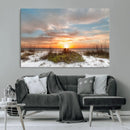 Sunset Beach Wall Art Print – Coastal Canvas Ocean Landscape by MyGreatCanvas | Canvas Wall Art Prints | Photo Prints & Wall Decor