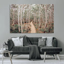 Forest Dirt Road Wall Art Canvas Print, Scenic Woodland by MyGreatCanvas | Canvas Wall Art Prints | Photo Prints & Wall Decor