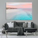 Serene Pastel Beach Wall Art Canvas Print, Tranquil Coastal by MyGreatCanvas | Canvas Wall Art Prints | Photo Prints & Wall Decor