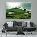 Coastal Golf Course Wall Art Canvas Print – Scenic Green by MyGreatCanvas | Canvas Wall Art Prints | Photo Prints & Wall Decor