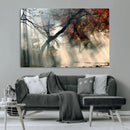 Sunlit Autumn Forest Wall Art Canvas Print by MyGreatCanvas | Canvas Wall Art Prints | Photo Prints & Wall Decor