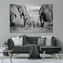 Wild Elephant Wall Art Canvas Print by MyGreatCanvas | Canvas Wall Art Prints | Photo Prints & Wall Decor