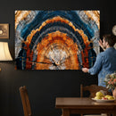 Abstract Wood Grain Canvas Print, Tree Ring Pattern Wall by MyGreatCanvas | Canvas Wall Art Prints | Photo Prints & Wall Decor