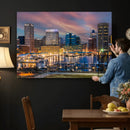 Baltimore Skyline Wall Art Canvas Print, Baltimore Downtown by MyGreatCanvas | Canvas Wall Art Prints | Photo Prints & Wall Decor