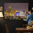 Baltimore Skyline Wall Art Canvas Print, Baltimore Downtown by MyGreatCanvas | Canvas Wall Art Prints | Photo Prints & Wall Decor