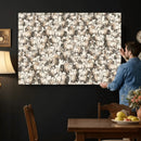 American Bison Canvas Print - Abstract Buffalo Wall Art by MyGreatCanvas | Canvas Wall Art Prints | Photo Prints & Wall Decor
